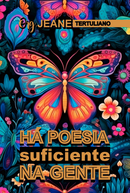 Capa da antologia Há Poesia Suficiente na Gente