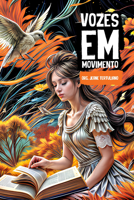 Capa da antologia Vozes em Movimento